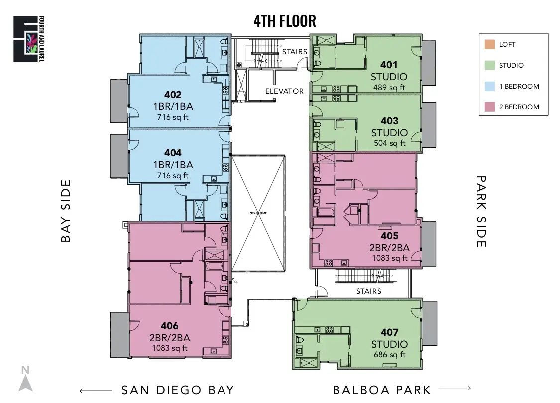 Floor Plans-Updated Size-4th Floor
