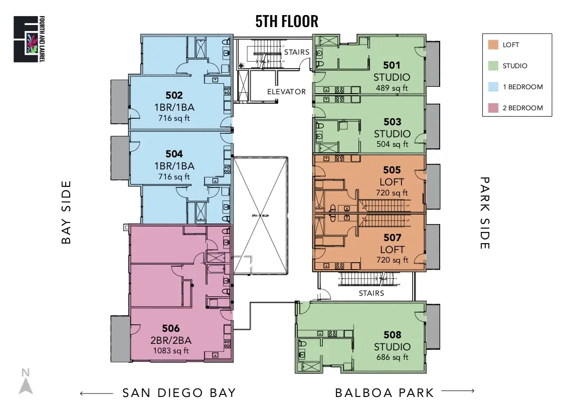 Floor Plans-Updated Size-5th Floor